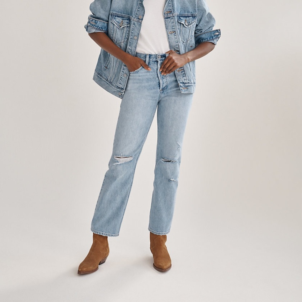Aritzia Denim Forum Joni High Loose Jeans, 29L